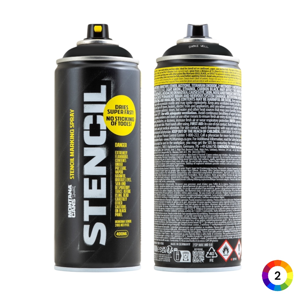 Montana-STENCIL-SPRAY-400ml-Black